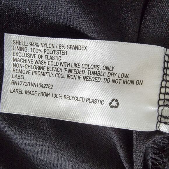 Black Ditsy Floral Top Womens 2X Boho Cottagecore Peasant Romantic Ava & Viv - Picture 9 of 10